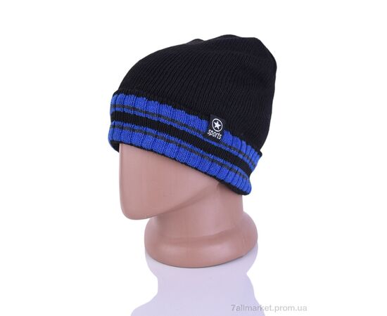 Шапка чоловіча Зима Y618-1 blue (5 шт. р.сітка54-60) "Red Hat" недорого оптом від прямого постачальника Шапка чоловіча Зима Y618-1 blue (5 шт. р.сітка54-60) "Red Hat" недорого оптом від прямого постачальника