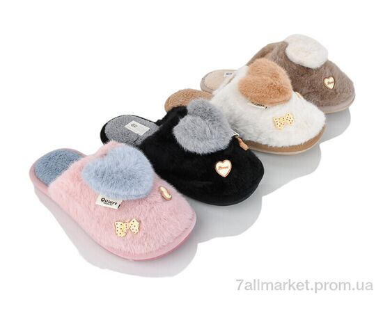 Тапки женские для дома зима WP5073 mix (12 пар р.36-41) "SANLIN 2" недорого оптом от прямого поставщика Фотография Тапки женские для дома зима WP5073 mix (12 пар р.36-41) "SANLIN 2" недорого оптом от прямого поставщика