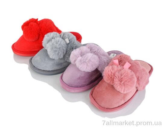 Тапки женские для дома зима DF2529 mix (12 пар р.36-41) "SANLIN 2" недорого оптом от прямого поставщика Фотография Тапки женские для дома зима DF2529 mix (12 пар р.36-41) "SANLIN 2" недорого оптом от прямого поставщика