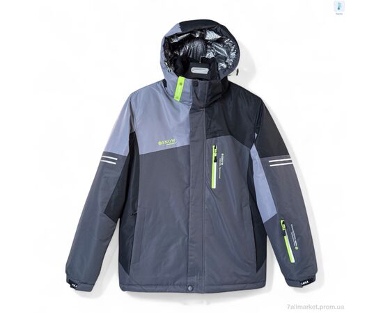 Куртка мужская Зима S24067-8 grey (5 шт. р.сетка M-3XL) "Audsa" недорого оптом от прямого поставщика Фотография Куртка мужская Зима S24067-8 grey (5 шт. р.сетка M-3XL) "Audsa" недорого оптом от прямого поставщика