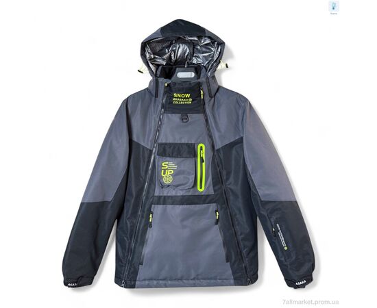 Куртка мужская Зима S23022-8 grey (5 шт. р.сетка M-3XL) "Audsa" недорого оптом от прямого поставщика Фотография Куртка мужская Зима S23022-8 grey (5 шт. р.сетка M-3XL) "Audsa" недорого оптом от прямого поставщика