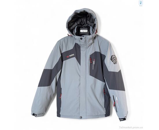Куртка мужская Зима A25036-22 grey (5 шт. р.сетка M-3XL) "Audsa" недорого оптом от прямого поставщика Фотография Куртка мужская Зима A25036-22 grey (5 шт. р.сетка M-3XL) "Audsa" недорого оптом от прямого поставщика