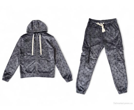 Спортивный костюм мужской Зима A127 grey (5 шт. р.сетка M-3XL) "Audsa" недорого оптом от прямого поставщика Фотография Спортивный костюм мужской Зима A127 grey (5 шт. р.сетка M-3XL) "Audsa" недорого оптом от прямого поставщика