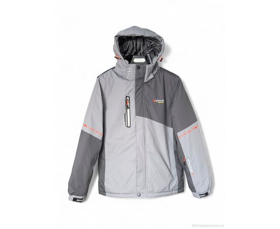 Куртка мужская Зима S25051-22 grey (5 шт. р.сетка M-3XL) "Audsa" недорого оптом от прямого поставщика Фотография Куртка мужская Зима S25051-22 grey (5 шт. р.сетка M-3XL) "Audsa" недорого оптом от прямого поставщика
