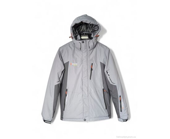 Куртка мужская Зима S25052-22 grey (5 шт. р.сетка M-3XL) "Audsa" недорого оптом от прямого поставщика Фотография Куртка мужская Зима S25052-22 grey (5 шт. р.сетка M-3XL) "Audsa" недорого оптом от прямого поставщика