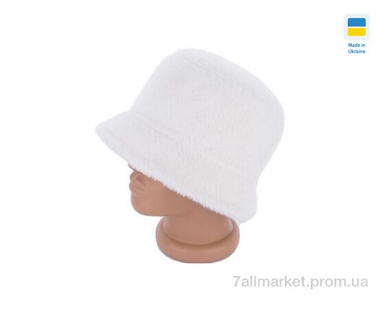 Панама женская Зима 0503 білий (4 шт. р.сетка 56-58) "Mabi" недорого оптом от прямого поставщика Фотография Панама женская Зима 0503 білий (4 шт. р.сетка 56-58) "Mabi" недорого оптом от прямого поставщика