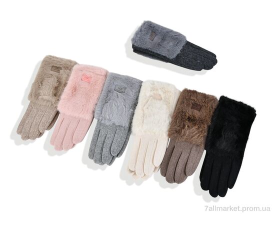 Рукавички жіночі Зима NB3 mix (12 шт. р.сітка6,5-8,5) "TUZZI" недорого оптом від прямого постачальника Рукавички жіночі Зима NB3 mix (12 шт. р.сітка6,5-8,5) "TUZZI" недорого оптом від прямого постачальника