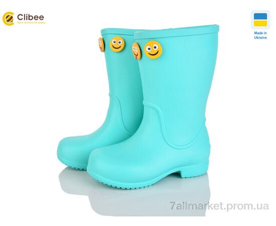 Чоботи з піни дитячі Весна/осінь 123065AT (8 пар р.22-28) "Clibee" недорого оптом від прямого постачальника Чоботи з піни дитячі Весна/осінь 123065AT (8 пар р.22-28) "Clibee" недорого оптом від прямого постачальника