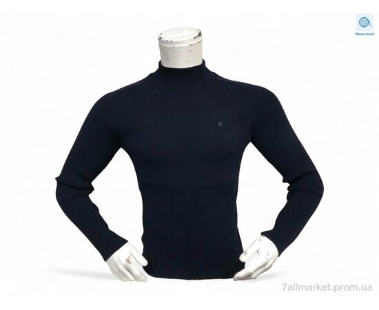 Свитер мужской Весна/осень 14010 т.синій (3 шт. р.сетка M-XL) "TurkishBrend" недорого оптом от прямого поставщика Фотография Свитер мужской Весна/осень 14010 т.синій (3 шт. р.сетка M-XL) "TurkishBrend" недорого оптом от прямого поставщика