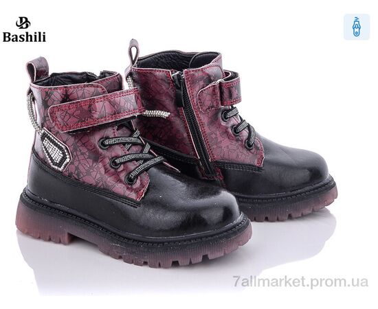 Ботинки детские удобные Весна/осень E923-3A (8 пар р.26-32) "Башили" недорого оптом от прямого поставщика Фотография Ботинки детские удобные Весна/осень E923-3A (8 пар р.26-32) "Башили" недорого оптом от прямого поставщика