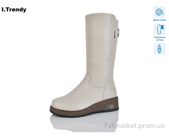 Чоботи жіночі зручні Зима DH3831-9 (6 пар р.36-41) "Trendy" недорого оптом від прямого постачальника Чоботи жіночі зручні Зима DH3831-9 (6 пар р.36-41) "Trendy" недорого оптом від прямого постачальника