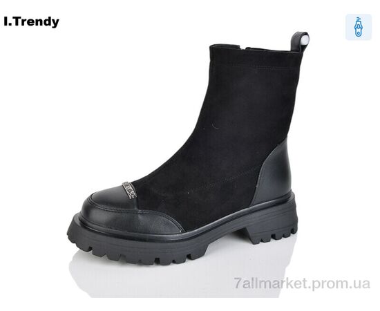 Черевики жіночі стильні Зима BT1291-1 (6 пар р.36-41) "Trendy" недорого оптом від прямого постачальника Черевики жіночі стильні Зима BT1291-1 (6 пар р.36-41) "Trendy" недорого оптом від прямого постачальника