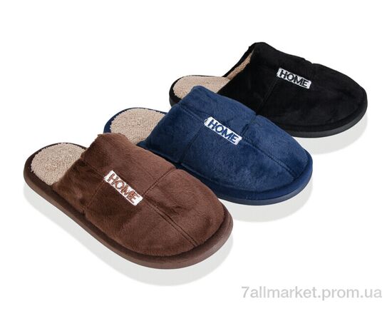 Тапки мужские домашние Весна/осень L1877 mix (12 пар р.42-47) "Elmob" недорого оптом от прямого поставщика Фотография Тапки мужские домашние Весна/осень L1877 mix (12 пар р.42-47) "Elmob" недорого оптом от прямого поставщика