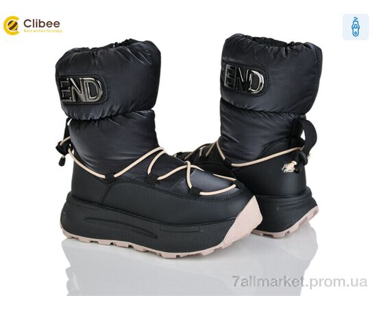 Черевики дитячі зручні Зима C40335-0 (8 пар р.32-37) "Clibee" недорого оптом від прямого постачальника Черевики дитячі зручні Зима C40335-0 (8 пар р.32-37) "Clibee" недорого оптом від прямого постачальника