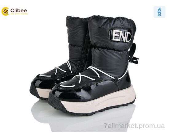 Черевики дитячі зручні Зима C40335-30 (8 пар р.32-37) "Clibee" недорого оптом від прямого постачальника Черевики дитячі зручні Зима C40335-30 (8 пар р.32-37) "Clibee" недорого оптом від прямого постачальника