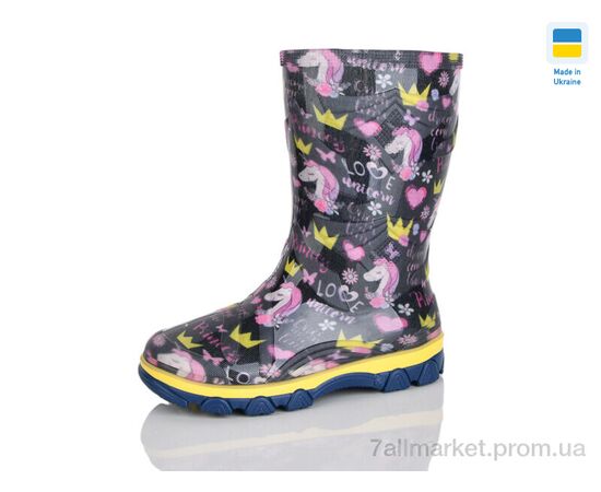 Резиновая обувь детская Весна/осень N001-1 чорний (9 пар р.27-35) "Lot Shoes" недорого оптом от прямого поставщика Фотография Резиновая обувь детская Весна/осень N001-1 чорний (9 пар р.27-35) "Lot Shoes" недорого оптом от прямого поставщика