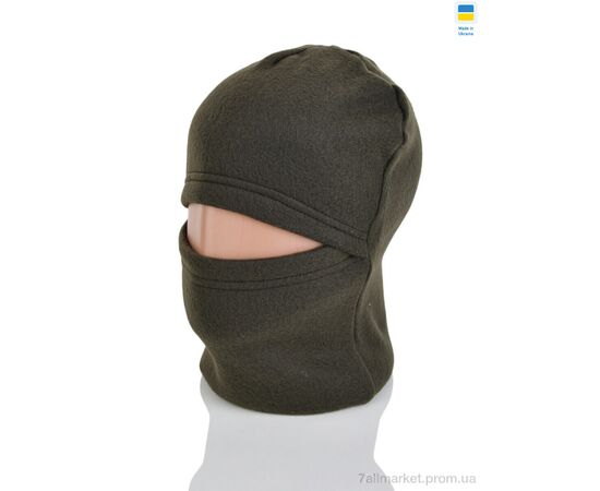 Балаклава мужская Весна/осень 6-02 зелений фліс (2 шт. р.сетка One size) "Gi" недорого оптом от прямого поставщика Фотография Балаклава мужская Весна/осень 6-02 зелений фліс (2 шт. р.сетка One size) "Gi" недорого оптом от прямого поставщика
