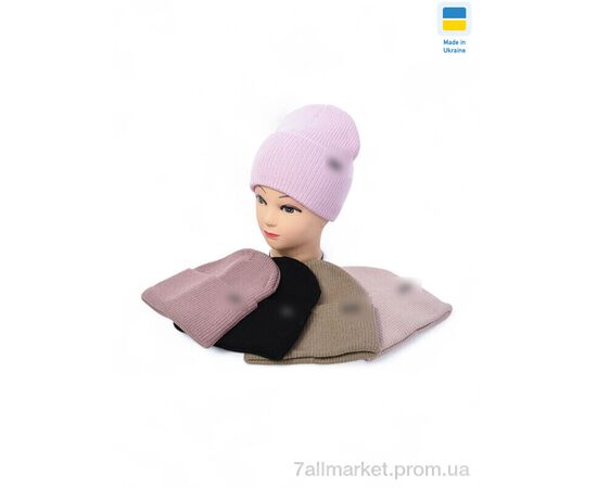 Женская шапка Зима FM004-1 подвійна mix (5 шт. р.сетка 56-60) "Angelica" недорого оптом от прямого поставщика Фотография Женская шапка Зима FM004-1 подвійна mix (5 шт. р.сетка 56-60) "Angelica" недорого оптом от прямого поставщика