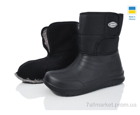 Чоботи з піни жіночі Зима D393 black (6 пар р.37-42) "Inblue" недорого оптом від прямого постачальника Чоботи з піни жіночі Зима D393 black (6 пар р.37-42) "Inblue" недорого оптом від прямого постачальника