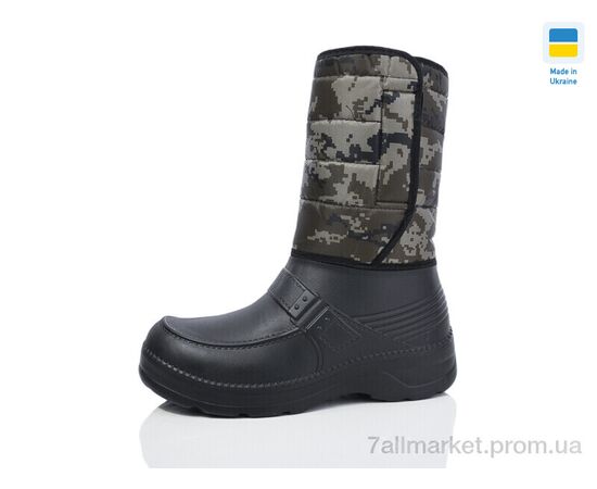 Чоботи з піни чоловічі Зима Ведмідь M2 високий камуфляж (6 пар р.41-46) "Inblue" недорого оптом від прямого постачальника Чоботи з піни чоловічі Зима Ведмідь M2 високий камуфляж (6 пар р.41-46) "Inblue" недорого оптом від прямого постачальника