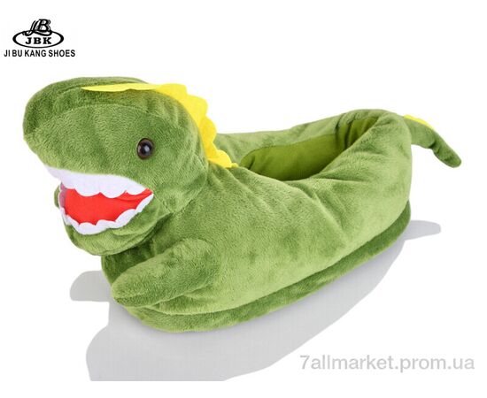Тапки дитячі домашні Зима PV323-11 green (28см) (4 пар р.One size) "Jibukang" недорого оптом від прямого постачальника Тапки дитячі домашні Зима PV323-11 green (28см) (4 пар р.One size) "Jibukang" недорого оптом від прямого постачальника
