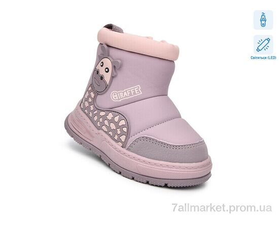 Дутики детские утепленные зима 11772D LED (8 пар р.22-27) "TOM.M" недорого оптом от прямого поставщика Фотография Дутики детские утепленные зима 11772D LED (8 пар р.22-27) "TOM.M" недорого оптом от прямого поставщика