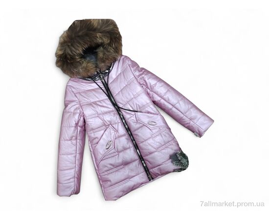 Куртка дитяча Зима DX8130 рожевий (4 шт. р.сітка10-13) "Kids-modnik" недорого оптом від прямого постачальника Куртка дитяча Зима DX8130 рожевий (4 шт. р.сітка10-13) "Kids-modnik" недорого оптом від прямого постачальника
