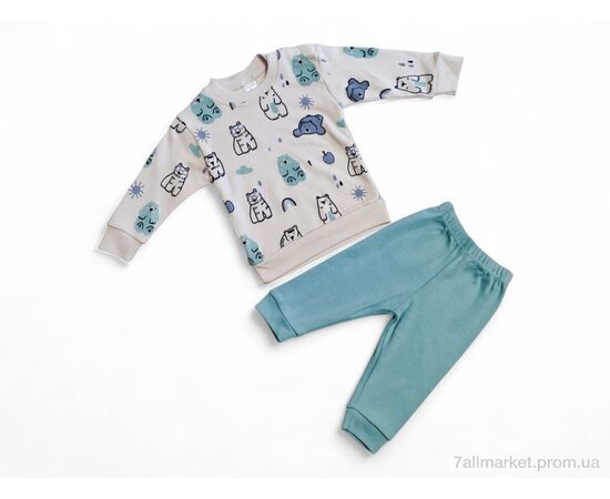 Дитяча піжама Весна/осінь 35601 бірюзовий реглан-штани (4 шт. р.сітка6-24) "Kids-modnik" недорого оптом від прямого постачальника Дитяча піжама Весна/осінь 35601 бірюзовий реглан-штани (4 шт. р.сітка6-24) "Kids-modnik" недорого оптом від прямого постачальника