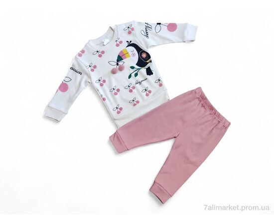Дитяча піжама Весна/осінь 35652 т.пудровий реглан-штани (4 шт. р.сітка6-24) "Kids-modnik" недорого оптом від прямого постачальника Дитяча піжама Весна/осінь 35652 т.пудровий реглан-штани (4 шт. р.сітка6-24) "Kids-modnik" недорого оптом від прямого постачальника