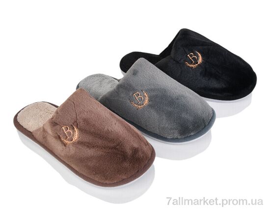 Тапки мужские домашние Весна/осень 10272 mix (12 пар р.41-45) "Optstok" недорого оптом от прямого поставщика Фотография Тапки мужские домашние Весна/осень 10272 mix (12 пар р.41-45) "Optstok" недорого оптом от прямого поставщика