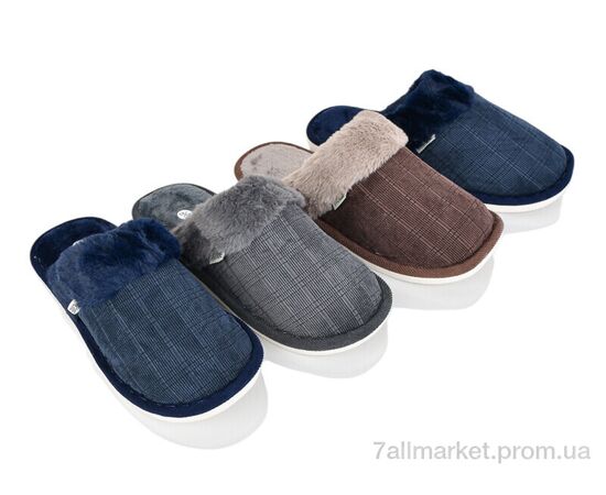 Тапки мужские домашние Весна/осень E6 mix (12 пар р.40-45) "Optstok" недорого оптом от прямого поставщика Фотография Тапки мужские домашние Весна/осень E6 mix (12 пар р.40-45) "Optstok" недорого оптом от прямого поставщика