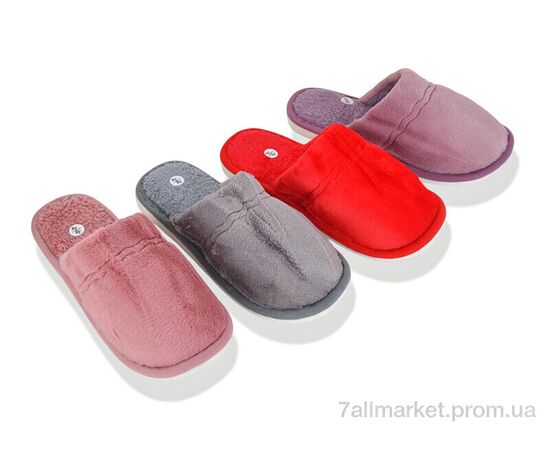 Тапки женские для дома зима Шльопки Ж 19 mix (12 пар р.36-41) "Progress" недорого оптом от прямого поставщика Фотография Тапки женские для дома зима Шльопки Ж 19 mix (12 пар р.36-41) "Progress" недорого оптом от прямого поставщика