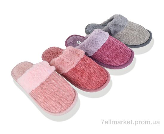 Тапки женские для дома зима Шльопки Ж 22 mix (12 пар р.36-41) "Progress" недорого оптом от прямого поставщика Фотография Тапки женские для дома зима Шльопки Ж 22 mix (12 пар р.36-41) "Progress" недорого оптом от прямого поставщика