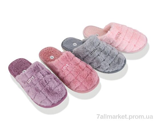 Тапки женские для дома зима Шльопки Ж 18 mix (12 пар р.36-41) "Progress" недорого оптом от прямого поставщика Фотография Тапки женские для дома зима Шльопки Ж 18 mix (12 пар р.36-41) "Progress" недорого оптом от прямого поставщика