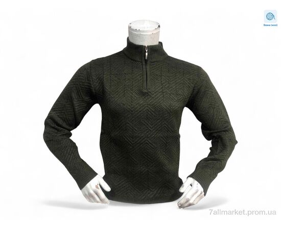 Свитер мужской Весна/осень 25008 хакі (3 шт. р.сетка L-2XL) "TurkishBrend" недорого оптом от прямого поставщика Фотография Свитер мужской Весна/осень 25008 хакі (3 шт. р.сетка L-2XL) "TurkishBrend" недорого оптом от прямого поставщика