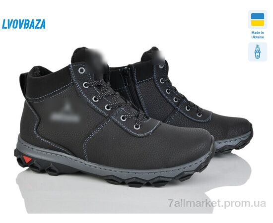 Черевики чоловічі стильні Зима Cardinal Б11 пр чорний (8 пар р.40-45) "Lvovbaza" недорого оптом від прямого постачальника Черевики чоловічі стильні Зима Cardinal Б11 пр чорний (8 пар р.40-45) "Lvovbaza" недорого оптом від прямого постачальника