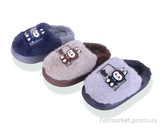 Тапки детские домашние зима S3040 mix (12 пар р.28-33) "Family" недорого оптом от прямого поставщика Фотография Тапки детские домашние зима S3040 mix (12 пар р.28-33) "Family" недорого оптом от прямого поставщика