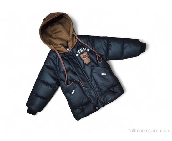 Куртка дитяча Зима K27 чорний єврозима (4 шт. р.сітка5-9) "Kids-modnik" недорого оптом від прямого постачальника Куртка дитяча Зима K27 чорний єврозима (4 шт. р.сітка5-9) "Kids-modnik" недорого оптом від прямого постачальника