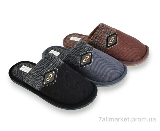 Тапки чоловічі домашні Зима D369 mix (12 пар р.41-46) "Soylu" недорого оптом від прямого постачальника Тапки чоловічі домашні Зима D369 mix (12 пар р.41-46) "Soylu" недорого оптом від прямого постачальника