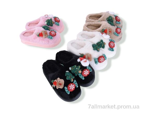 Тапки женские для дома зима PA136 mix (24 пар р.36-41) "HOROSO-UFO" недорого оптом от прямого поставщика Фотография Тапки женские для дома зима PA136 mix (24 пар р.36-41) "HOROSO-UFO" недорого оптом от прямого поставщика