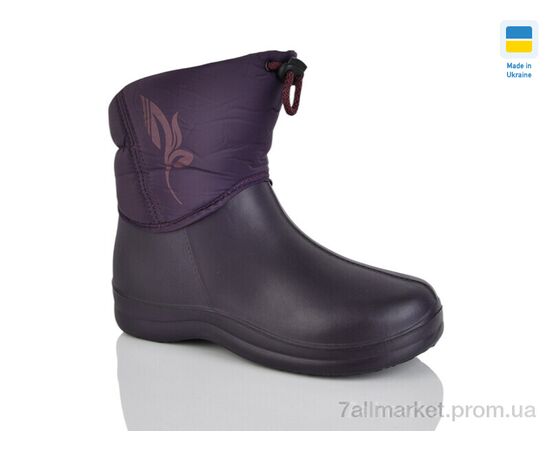 Чоботи з піни жіночі Зима D335-1DF фіолетовий (6 пар р.37-41) "Inblue" недорого оптом від прямого постачальника Чоботи з піни жіночі Зима D335-1DF фіолетовий (6 пар р.37-41) "Inblue" недорого оптом від прямого постачальника