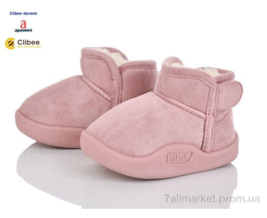 Угги детские утепленные зима S960-1 pink (6 пар р.21-26) "Clibee-Doremi" недорого оптом от прямого поставщика Фотография Угги детские утепленные зима S960-1 pink (6 пар р.21-26) "Clibee-Doremi" недорого оптом от прямого поставщика