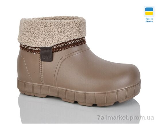 Галоши женские зима Гіпаніс Ж 43 т.бежевий (6 пар р.37-41) "Progress" недорого оптом от прямого поставщика Фотография Галоши женские зима Гіпаніс Ж 43 т.бежевий (6 пар р.37-41) "Progress" недорого оптом от прямого поставщика