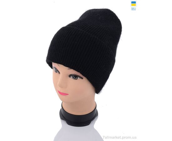 Женская шапка Зима Ангора на флісі 02166-12 black (2 шт. р.сетка 56-60) "Angelica" недорого оптом от прямого поставщика Фотография Женская шапка Зима Ангора на флісі 02166-12 black (2 шт. р.сетка 56-60) "Angelica" недорого оптом от прямого поставщика