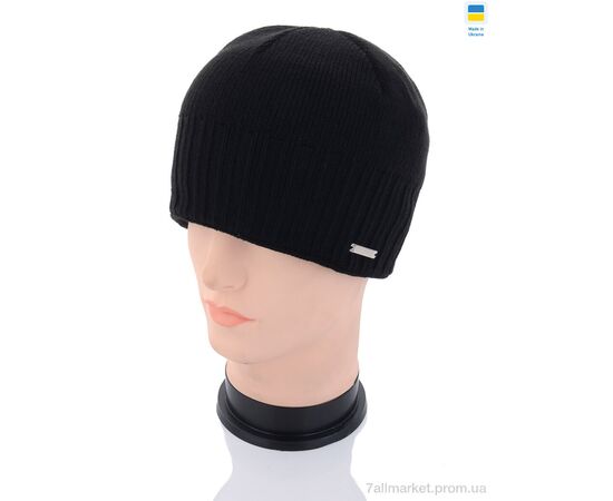 Шапка чоловіча Зима MW007-1 на флісі black (5 шт. р.сітка56-62) "Angelica" недорого оптом від прямого постачальника Шапка чоловіча Зима MW007-1 на флісі black (5 шт. р.сітка56-62) "Angelica" недорого оптом від прямого постачальника