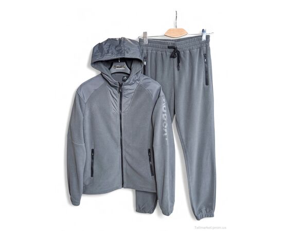 Спортивный костюм мужской Зима A122 grey (5 шт. р.сетка M-3XL) "Audsa" недорого оптом от прямого поставщика Фотография Спортивный костюм мужской Зима A122 grey (5 шт. р.сетка M-3XL) "Audsa" недорого оптом от прямого поставщика