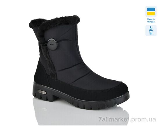 Черевики жіночі стильні Зима 3412 чорний (6 пар р.37-41) "Зручне взуття" недорого оптом від прямого постачальника Черевики жіночі стильні Зима 3412 чорний (6 пар р.37-41) "Зручне взуття" недорого оптом від прямого постачальника