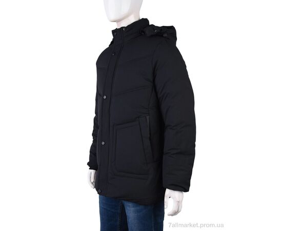 Куртка мужская Зима A2022-21 (12029) black (5 шт. р.сетка XL-5XL) "Obuvok" недорого оптом от прямого поставщика Фотография Куртка мужская Зима A2022-21 (12029) black (5 шт. р.сетка XL-5XL) "Obuvok" недорого оптом от прямого поставщика