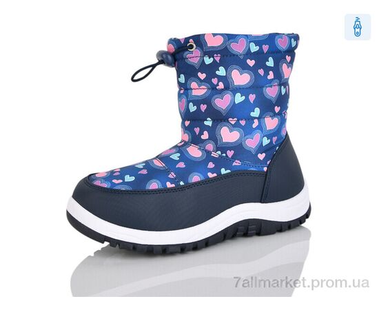 Дутики дитячі утеплені Зима 528-2 синій (8 пар р.28-35) "M&L  Alex13" недорого оптом від прямого постачальника Дутики дитячі утеплені Зима 528-2 синій (8 пар р.28-35) "M&L  Alex13" недорого оптом від прямого постачальника