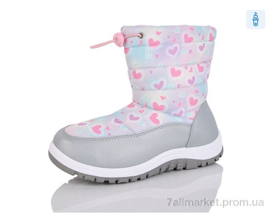 Дутики дитячі утеплені Зима 528-2 сірий (8 пар р.28-35) "M&L  Alex13" недорого оптом від прямого постачальника Дутики дитячі утеплені Зима 528-2 сірий (8 пар р.28-35) "M&L  Alex13" недорого оптом від прямого постачальника